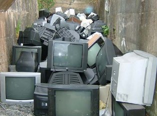 Residents are being urged to recycle their TVs